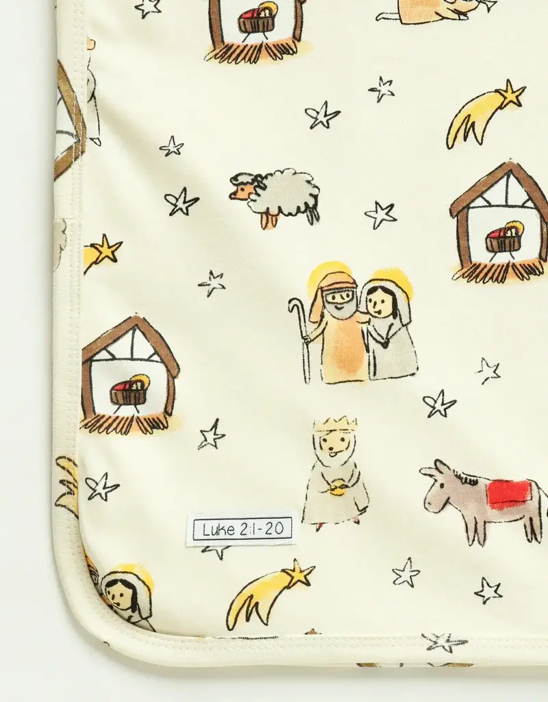 Away in a Manger Swaddle Cotton