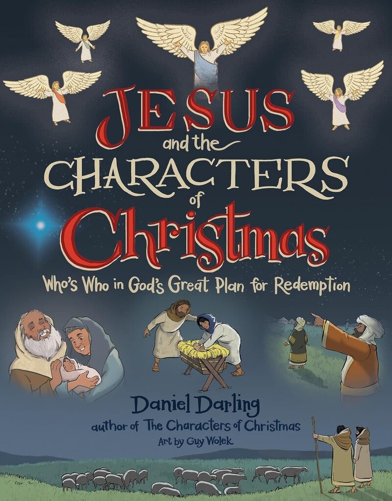 Jesus and the Characters of Christmas