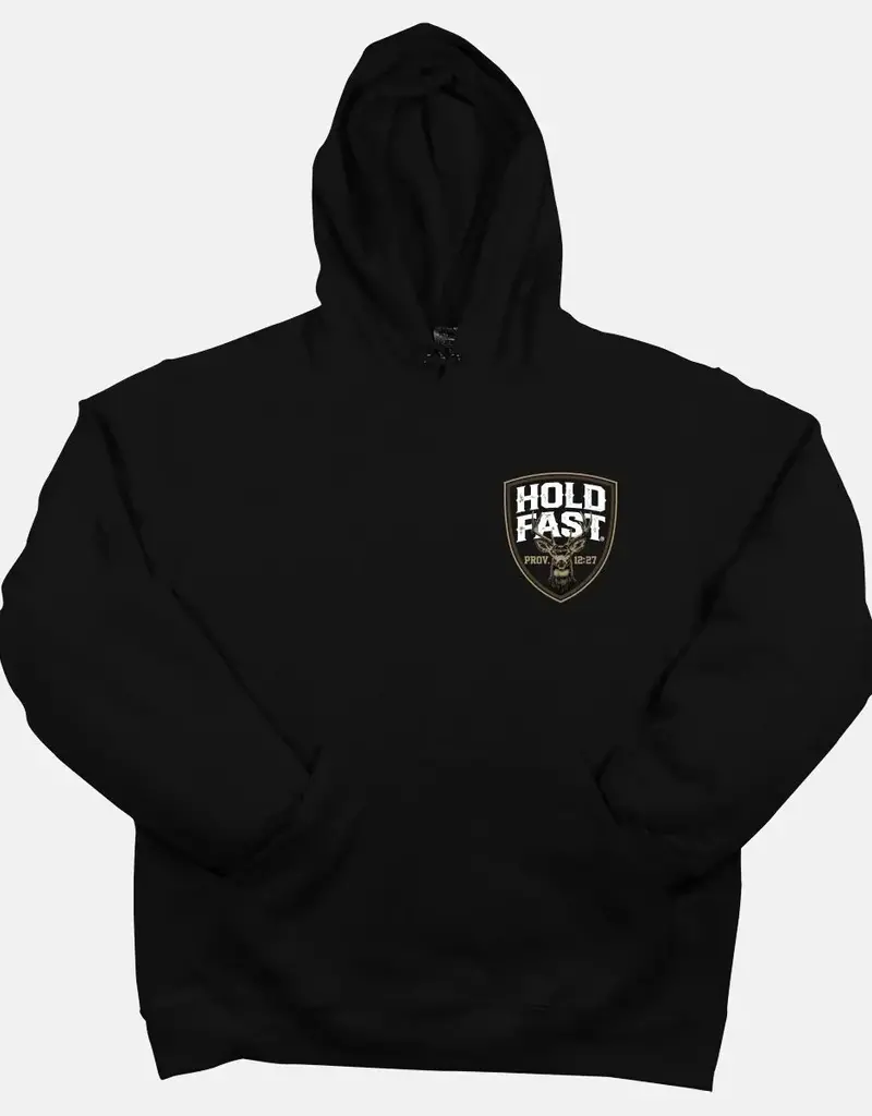 HOLD FAST Mens Hoody Deer Flag