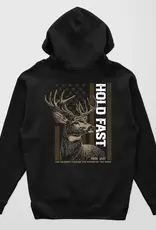 HOLD FAST Mens Hoody Deer Flag
