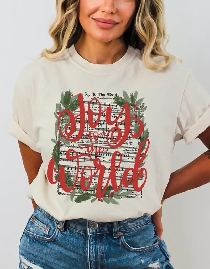 Joy To the World Christmas T Shirt