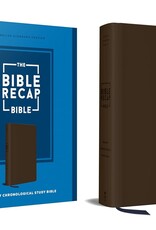 The Bible Recap 365-Day Chronological Study Bible, English Standard Version - Imitation Leather, Brown