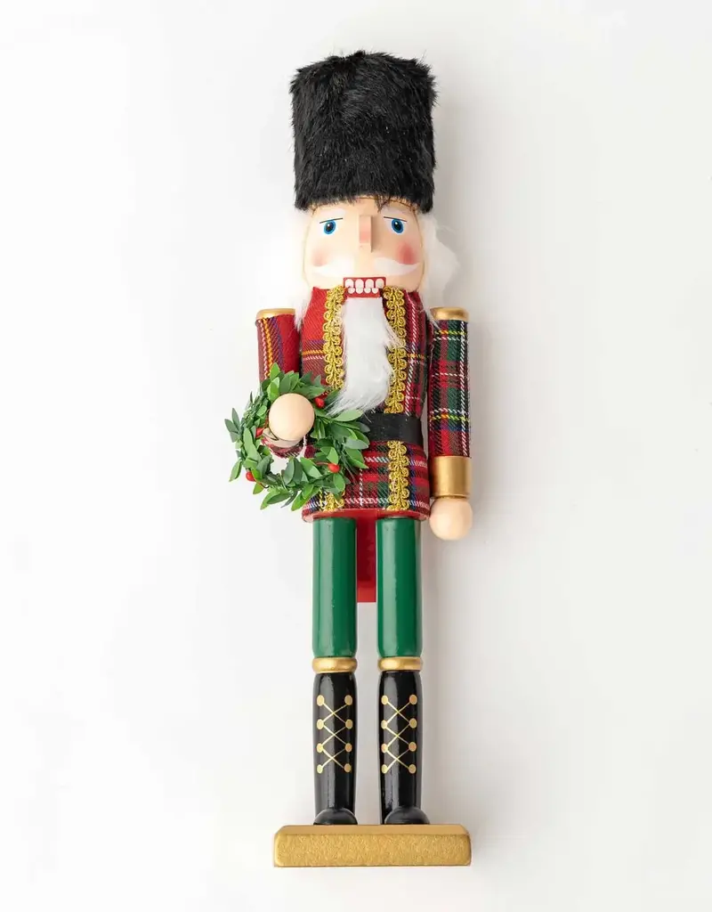 Plaid 15" Nutcracker