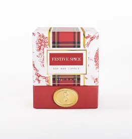 Festive Spice 5.6oz Soy Wax Candle