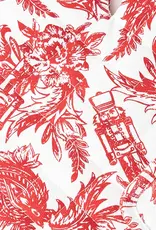 Nutcracker Toile Oven Mitt Set