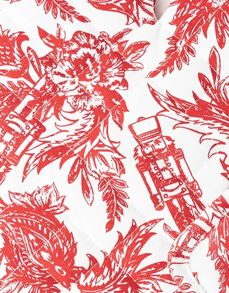 Nutcracker Toile Apron