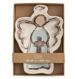 Angel w/ Cross Tidbit Dish