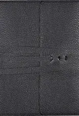 Black Leather Wrap Journal
