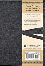 Black Leather Wrap Journal
