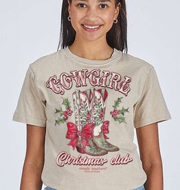 Cowgirl Christmas Club Tee