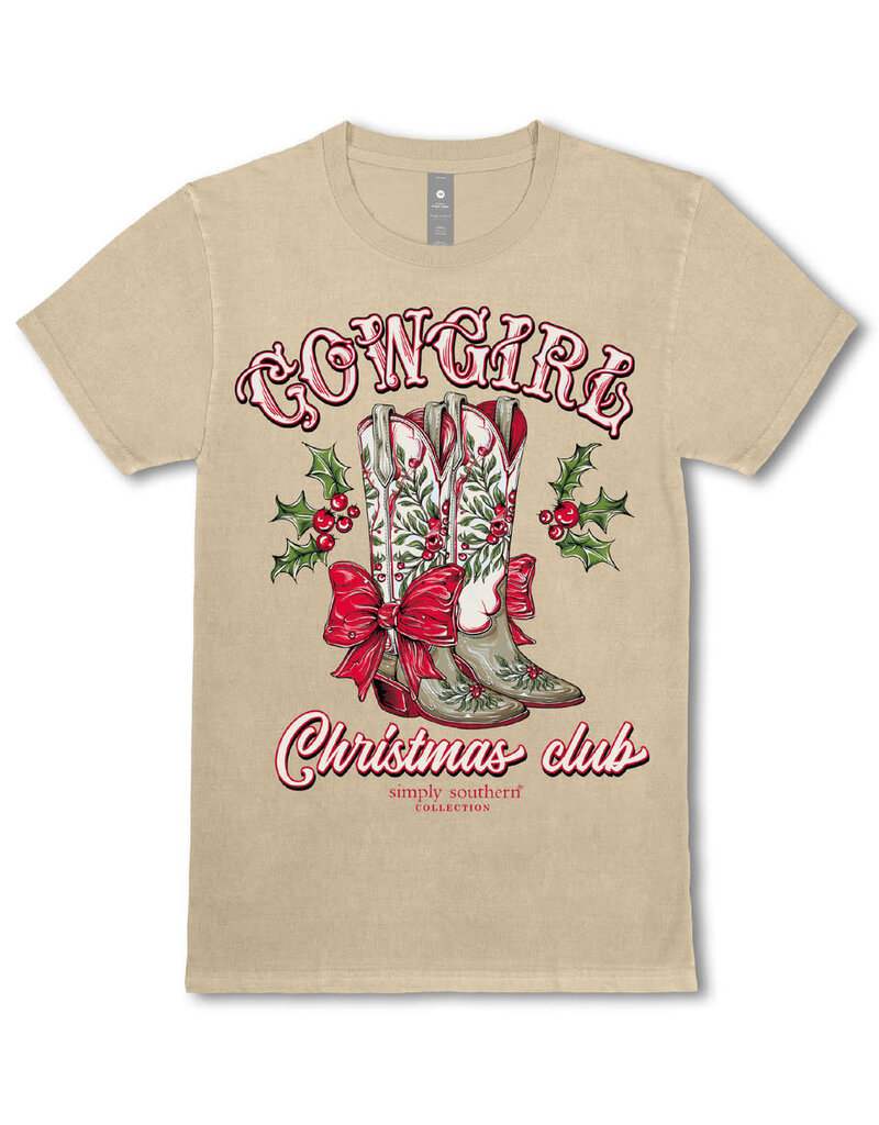 Cowgirl Christmas Club Tee