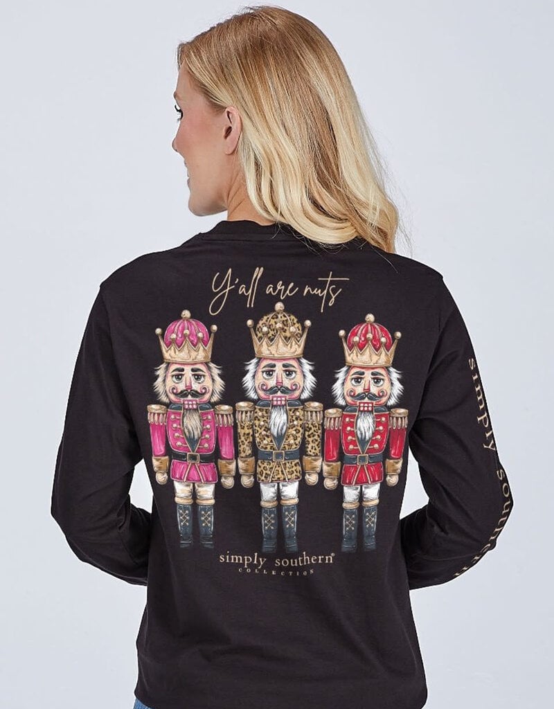 Nutcracker LS  Tee Black