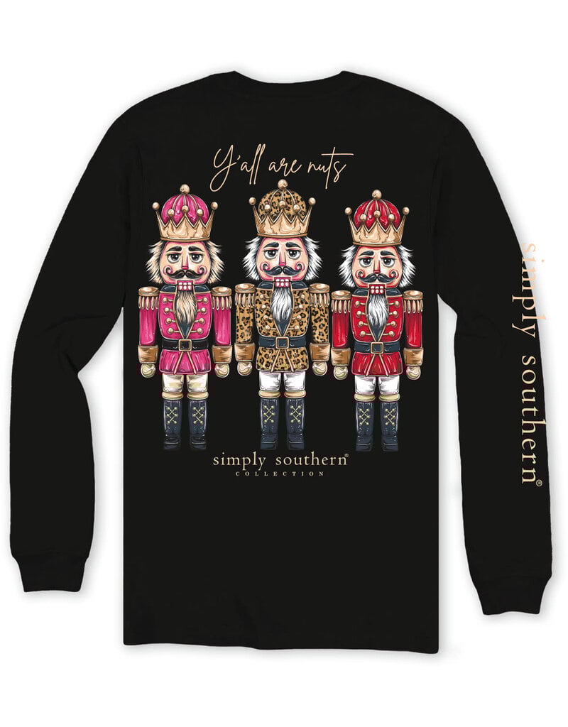 Nutcracker LS  Tee Black