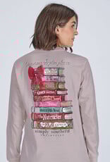 Christmas Book LS Tee