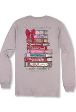 Christmas Book LS Tee