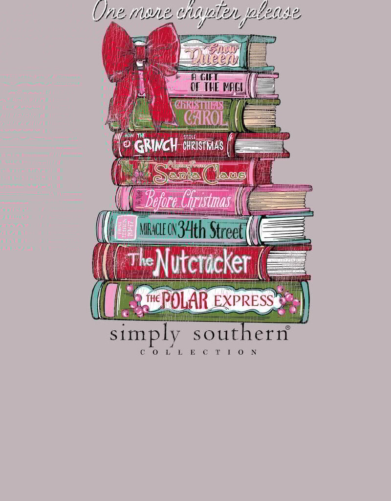 Christmas Book LS Tee