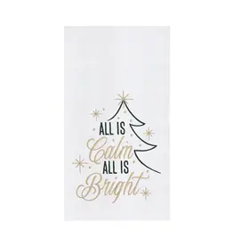 Calm & Bright Christmas Tree Kitchen Towel