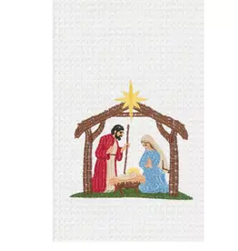 Christmas Nativity Kitchen Towel