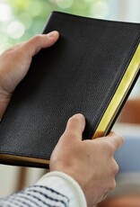 Peace of God Bible (NKJV, Red Letter, Comfort Print, Black Genuine)