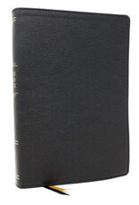 Peace of God Bible (NKJV, Red Letter, Comfort Print, Black Genuine)
