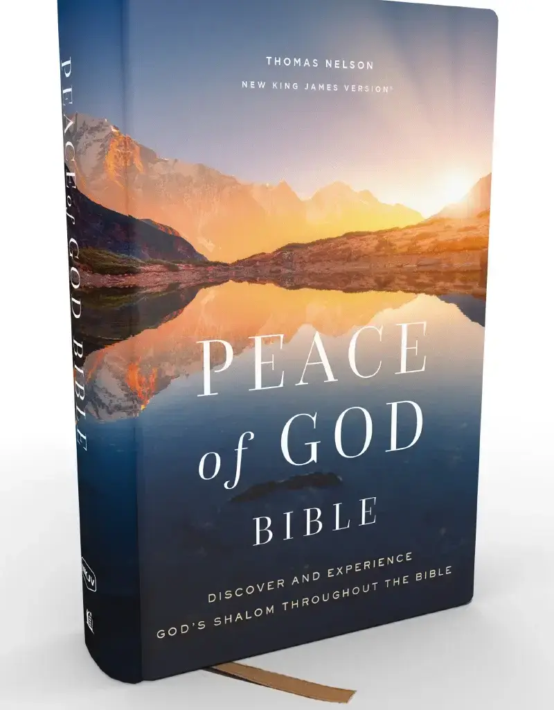 Peace of God Bible (NKJV, Red Letter, Comfort Print, Hardcover)