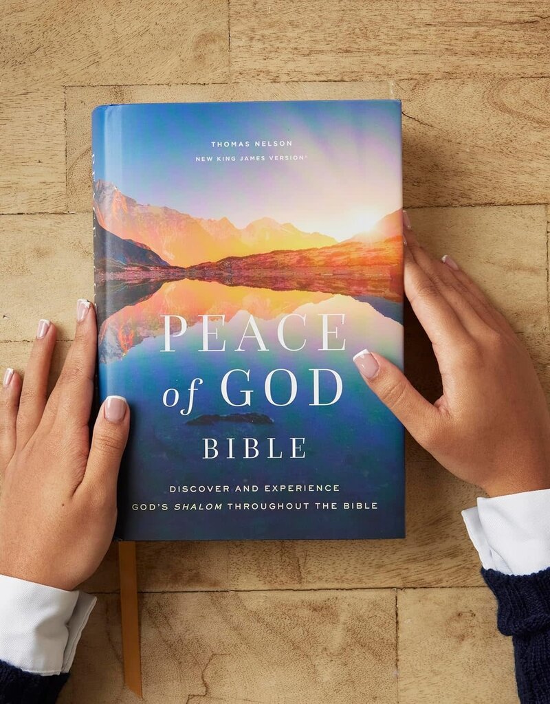 Peace of God Bible (NKJV, Red Letter, Comfort Print, Hardcover)
