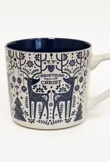 Christmas Begins with Christ Ceramic 15 oz Mug with Handle