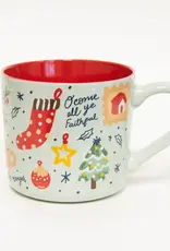 Christmas Icon Ceramic 15 oz Mug with Handle