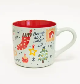 Christmas Icon Ceramic 15 oz Mug with Handle