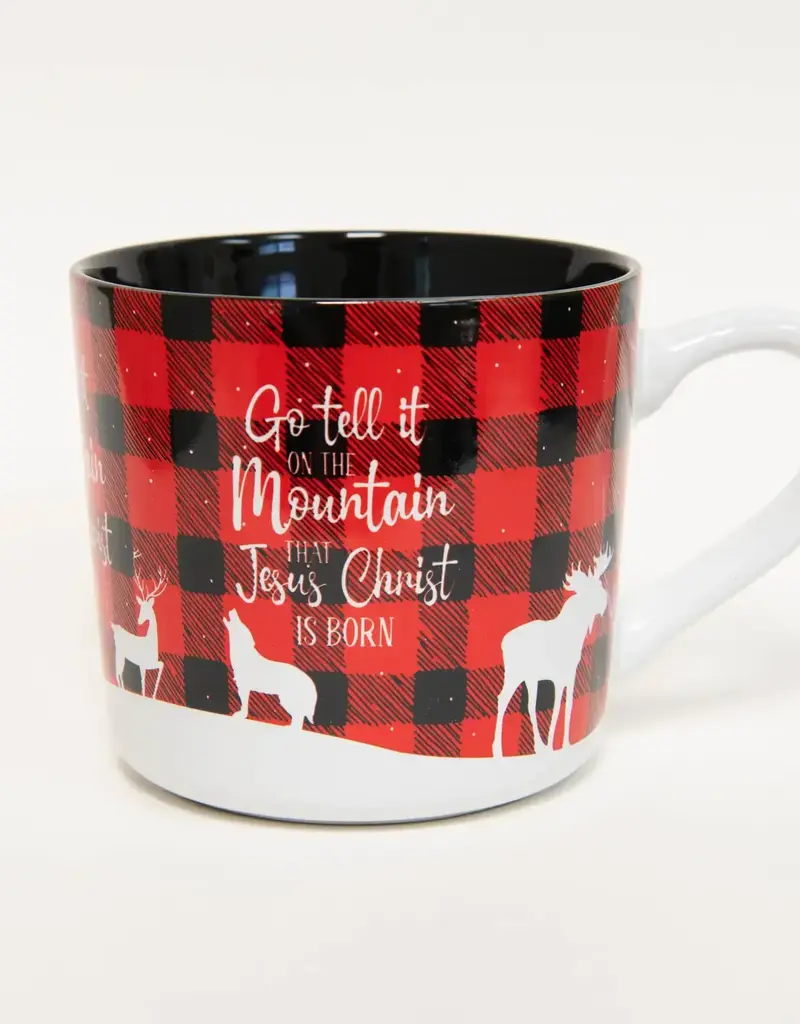 Go Tell It On the Mountain Ceramic 15 oz Mug with Handle