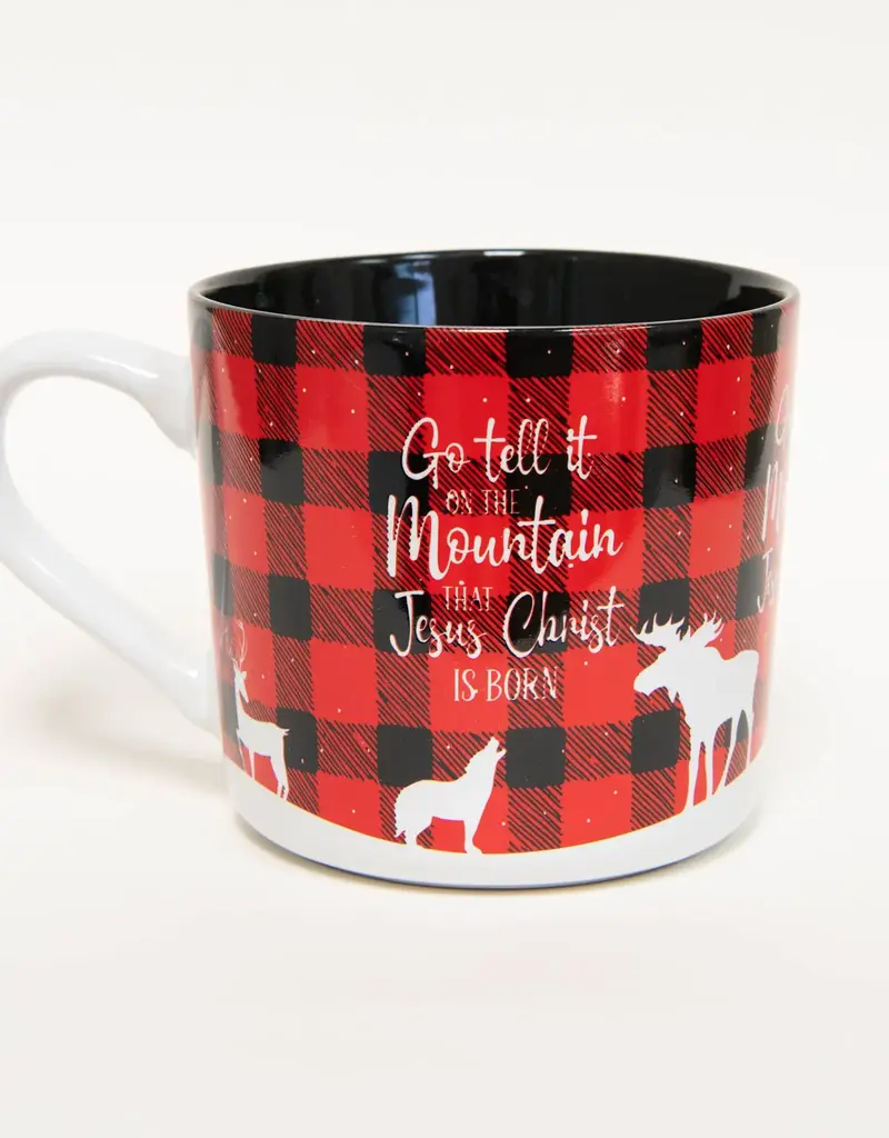 Go Tell It On the Mountain Ceramic 15 oz Mug with Handle