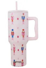 Nutcrackers Christmas Drink Tumbler