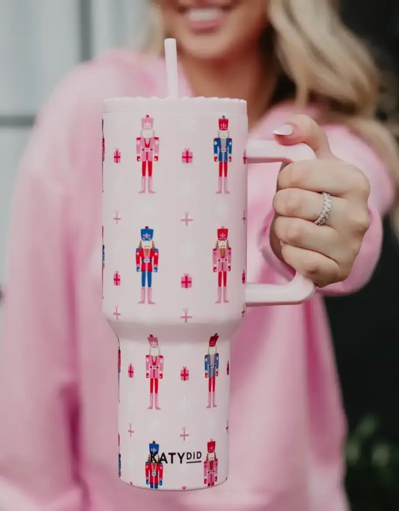 Nutcrackers Christmas Drink Tumbler