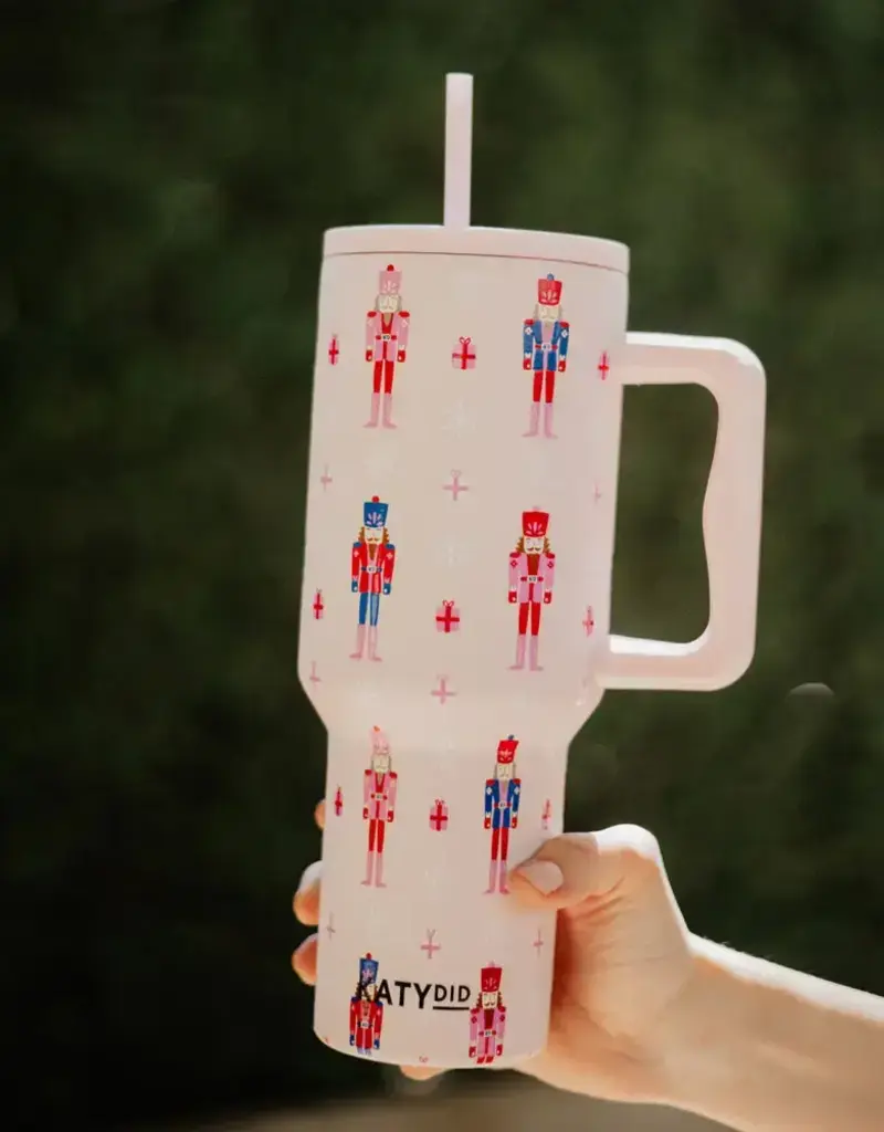 Nutcrackers Christmas Drink Tumbler
