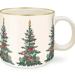 Mug Ceramic Vintage Tree