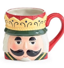 CLASSIC NUTCRACKER HEAD SHAPE MUG
