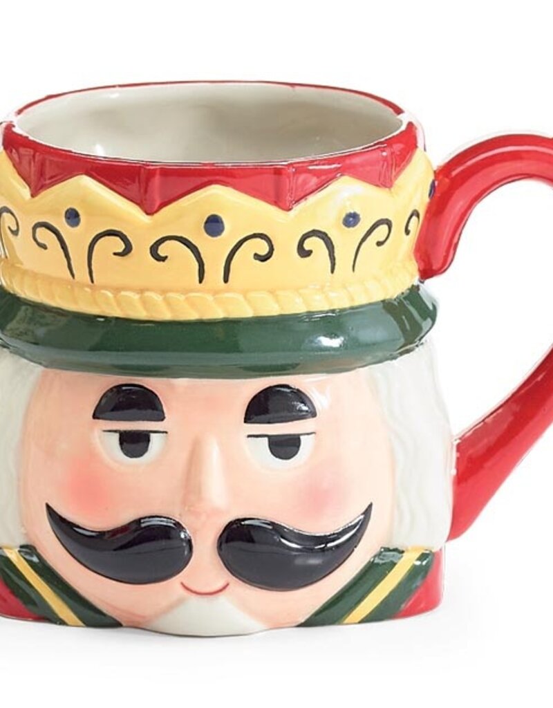 CLASSIC NUTCRACKER HEAD SHAPE MUG