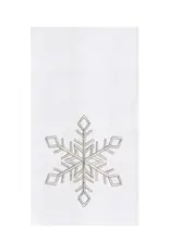 Christmas Champagne Snowflake Kitchen Towel