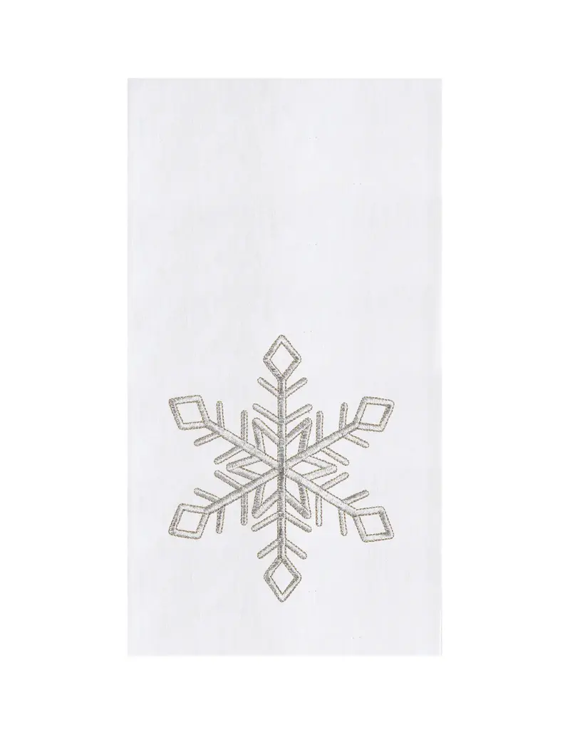 Christmas Champagne Snowflake Kitchen Towel