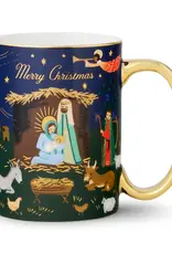 Nativity Scene Porcelain Mug