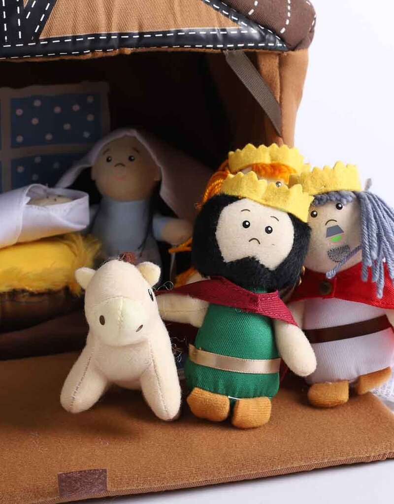 Plush Nativity 11 Piece Play Set