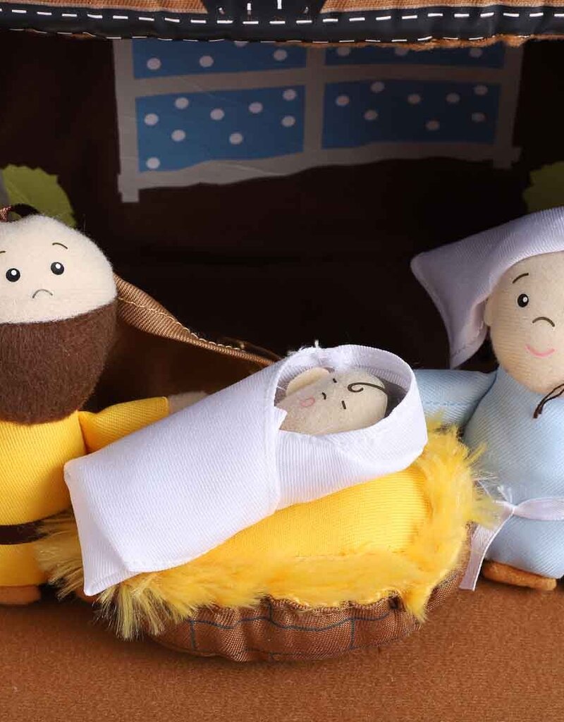 Plush Nativity 11 Piece Play Set