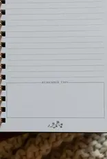 Sermon Notes Journal Green Floral