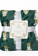 Alpine Nutcracker Throw Dark Green/Multi 50x60