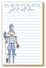 Pa-Rum Get It All Done Nutcracker Luxe Large Notepad