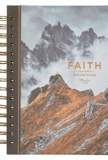 Faith Can Move Mountains Spiral Journal - Matthew 17:20