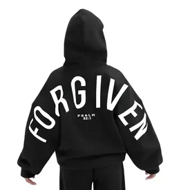 Forgiven Printed Oversized Hooded Sweatshirt