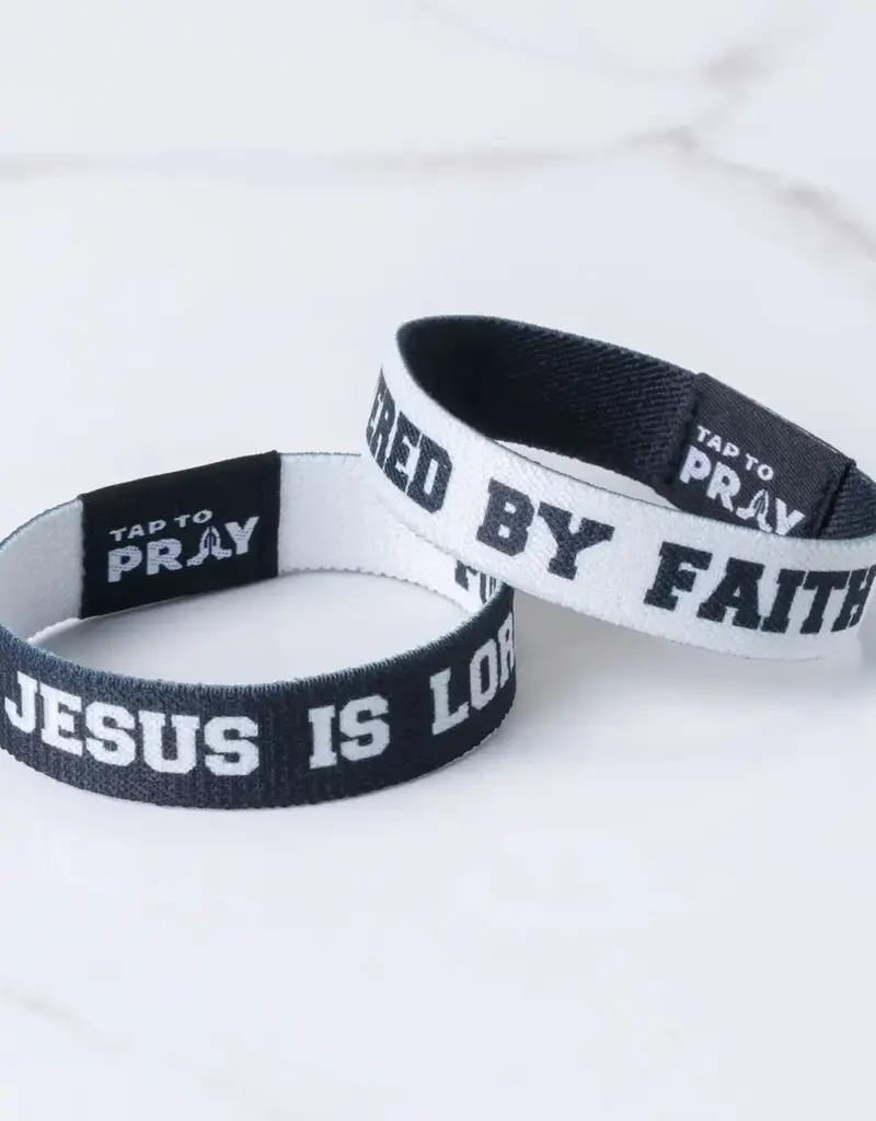 Tap To Pray Wristband - Jesus Is Lord
