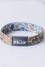Tap To Pray Wristband- River Rock Camo Sahara and Copper