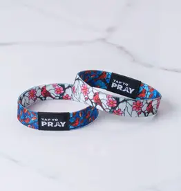 Tap To Pray Wristband - Cardinals